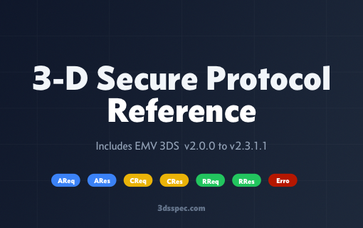 3DS Protocol Reference: interactive EMV 3-D Secure specification browser